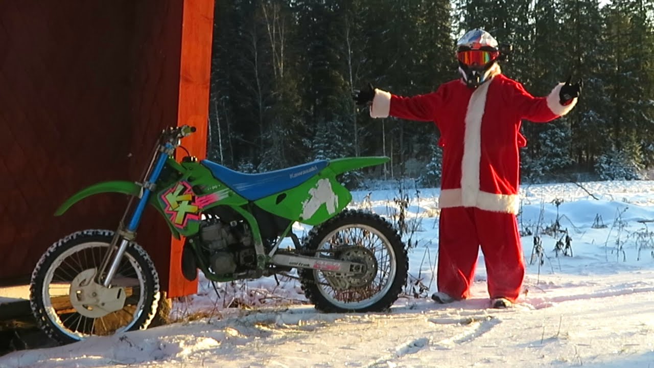Joulupukki matkaan käy Kawasakilla!
