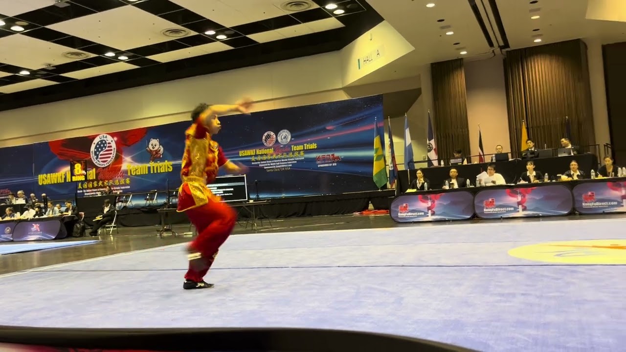Derek Wang - Changquan - 2024 USAWKF Junior Wushu Team Trials