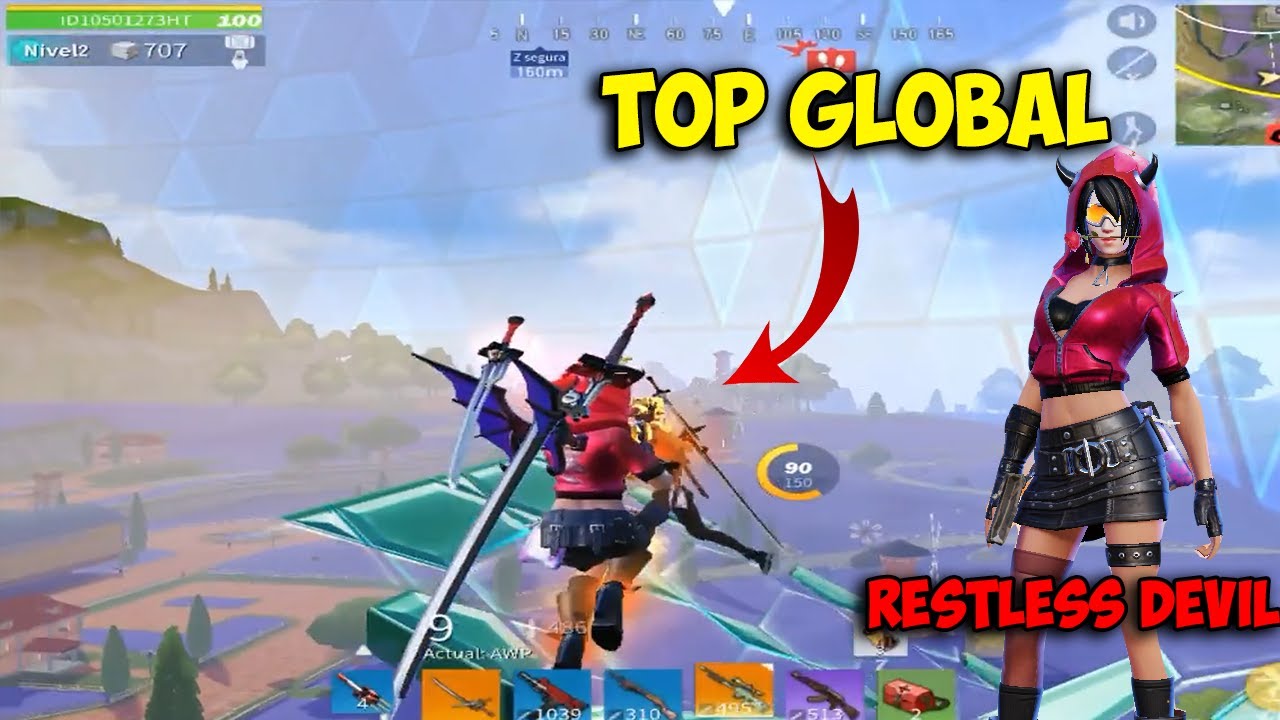 I KILLED TOP GLOBAL | 13 KILLS SOLO CREATIVE DESTRUCTION!