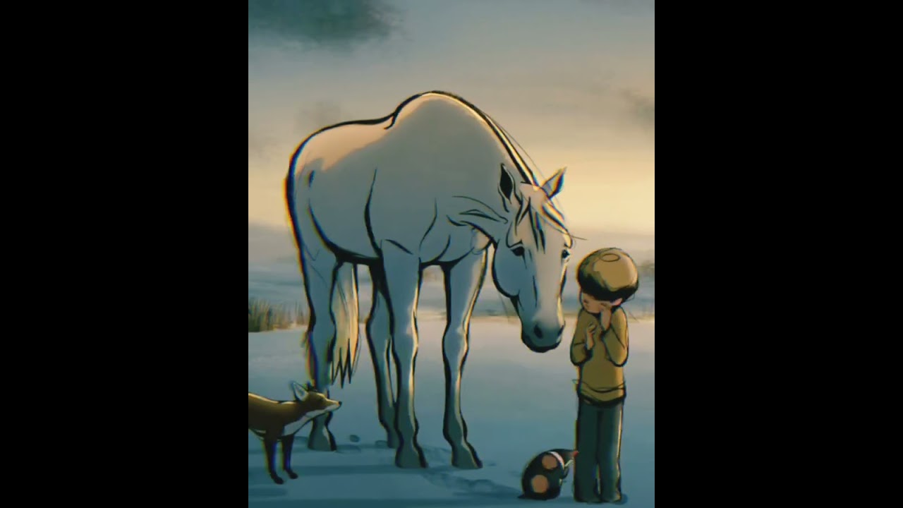 Sometimes we fall 😔..                                      The boy the mole the fox and the horse ❤️