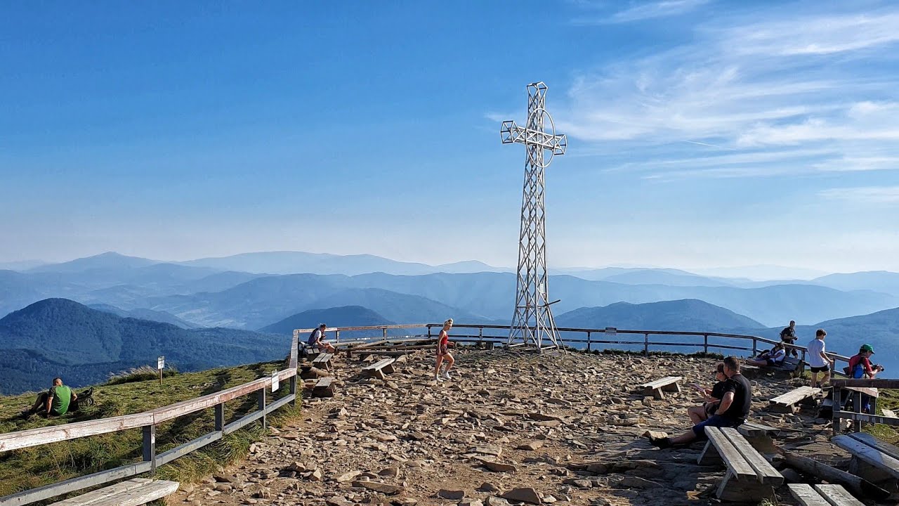 Tarnica - Szlak z Ustrzyk Górnych na szczyt Tarnicy (4K 60fps)