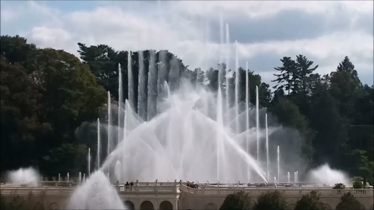 Fountain Show Orchestra at Longwood Gardens (Daytime) 10-07-21