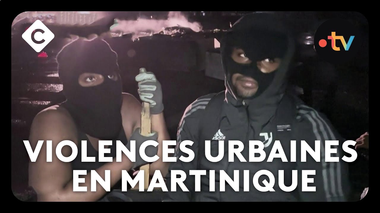 Violences urbaines en Martinique : l’aéroport fermé en urgence - Le 5/5 - C à Vous - 14/10/2024