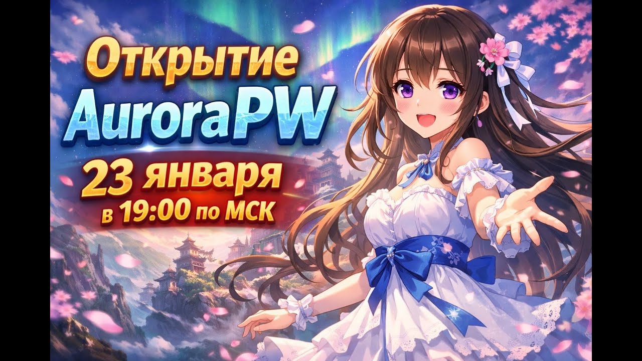 AuroraPW Открытие 23 января в 19:00 По МСК | PerfectWorld