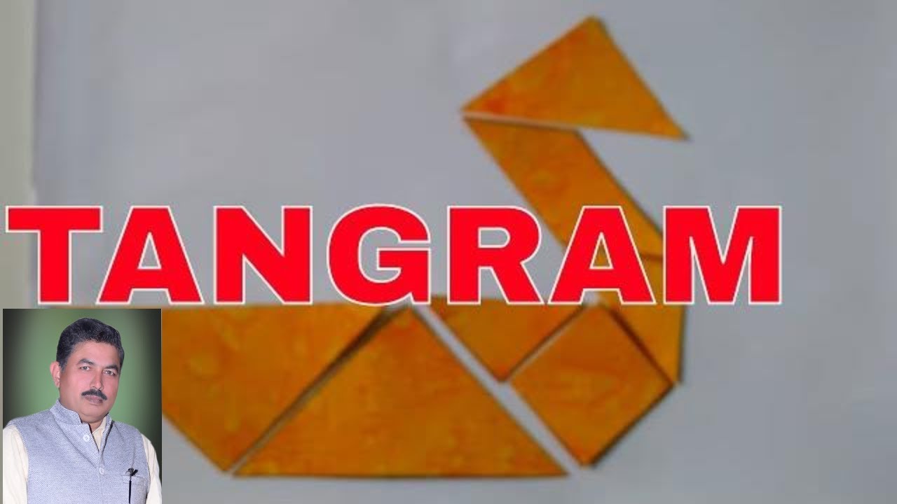 How to make Tangram seven shapes/pieces Part - 1