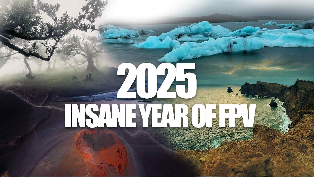 2025: My Craziest Year of FPV Yet! Iceland, Planes, Volcanoes & Ice Glaciers