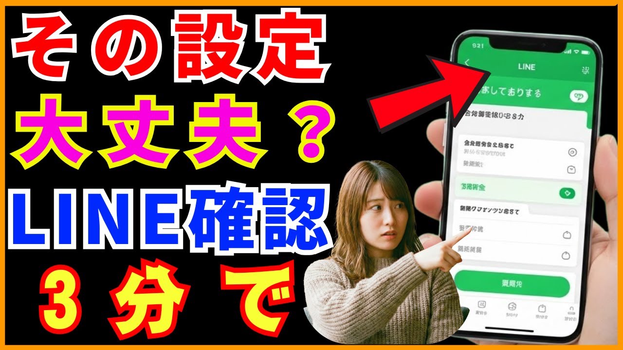 らいんの設定を見直すだけ 3分で個人情報を守る方法