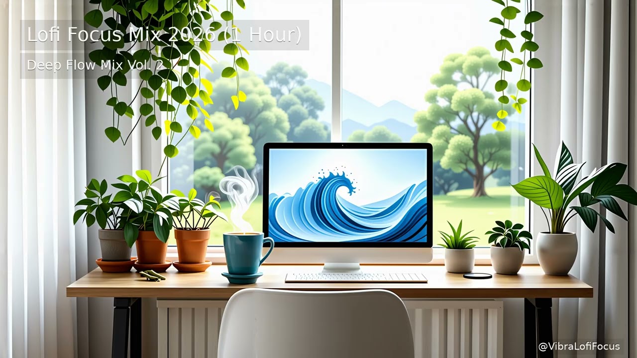 Lofi Focus Mix 2026 (1 Hour) | Deep Flow Mix Vol. 2 – Reflective Calm Flow