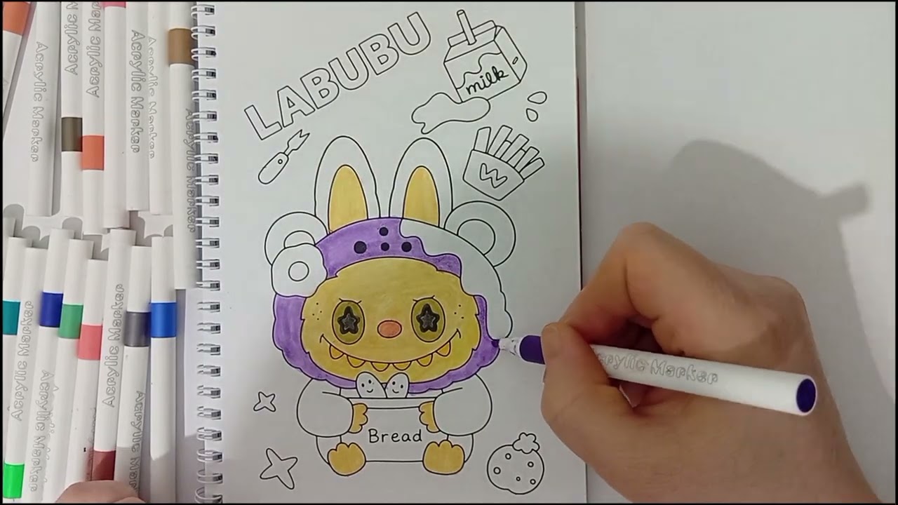 LABYBY coloring book 