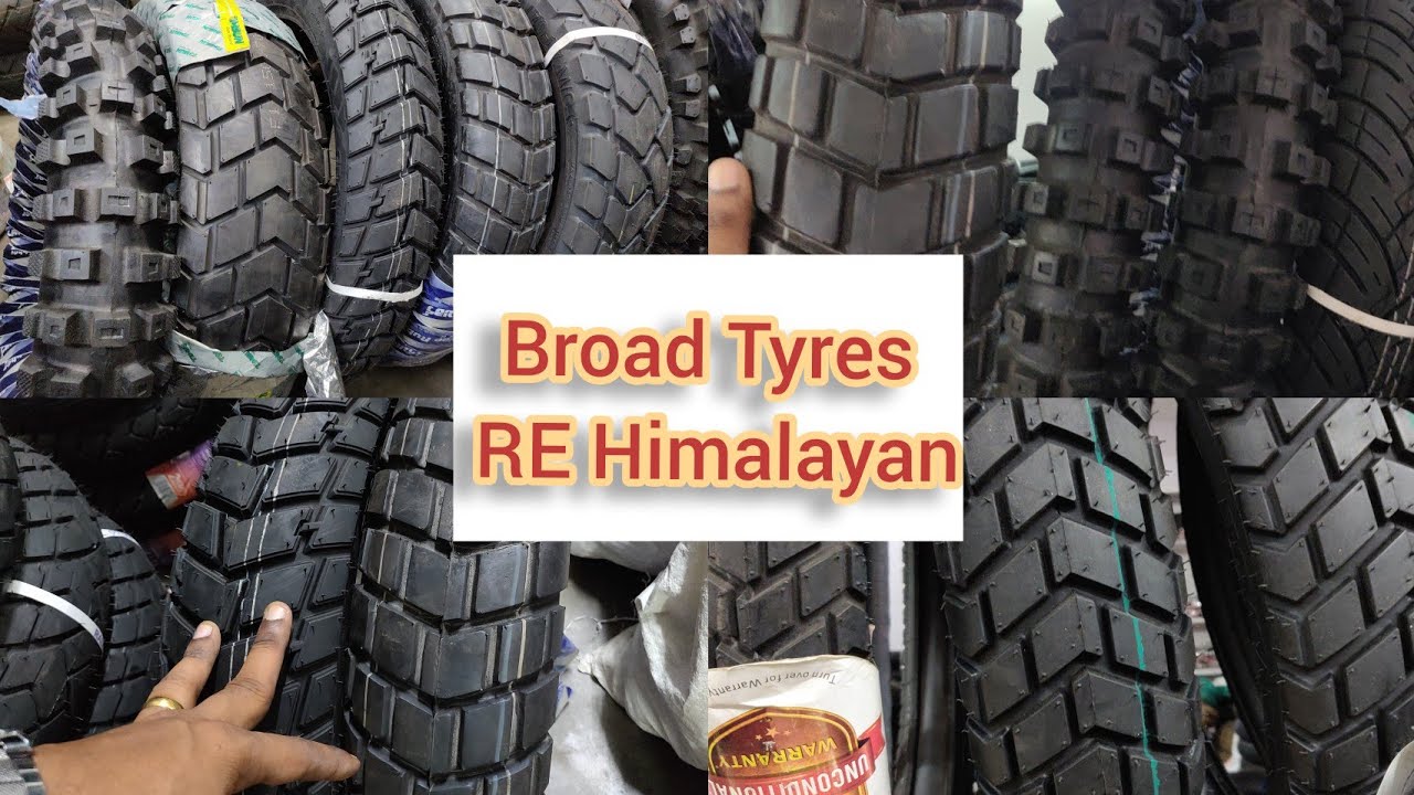 Broad Tyres for RE HIMALAYAN| Off Road Tyres| Full Overview| Maria Truck Wheels #tyres