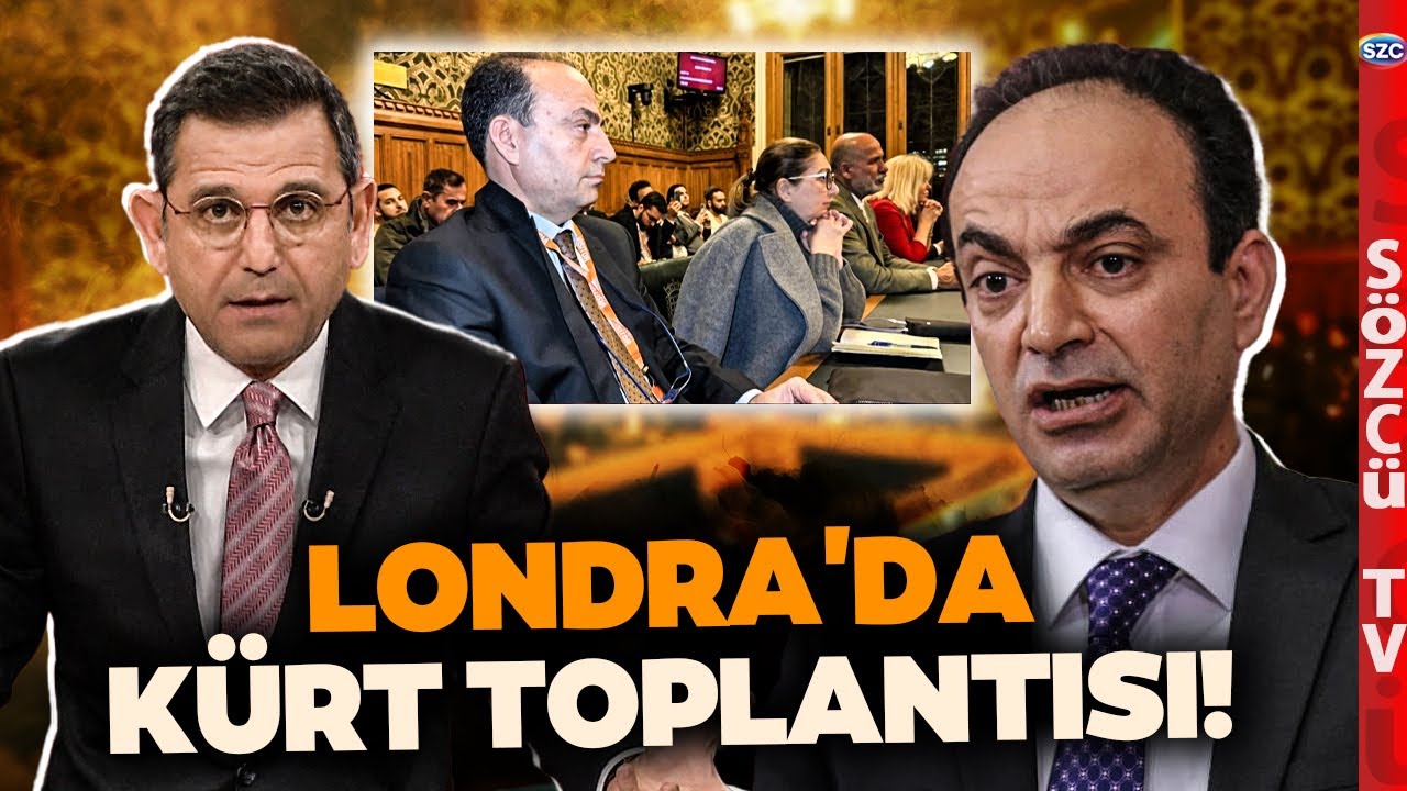 Londra'daki Kürt Panelinde Şoke Eden İsim! Tanıyacaksınız! Fatih Portakal Şok Detayı Anlattı