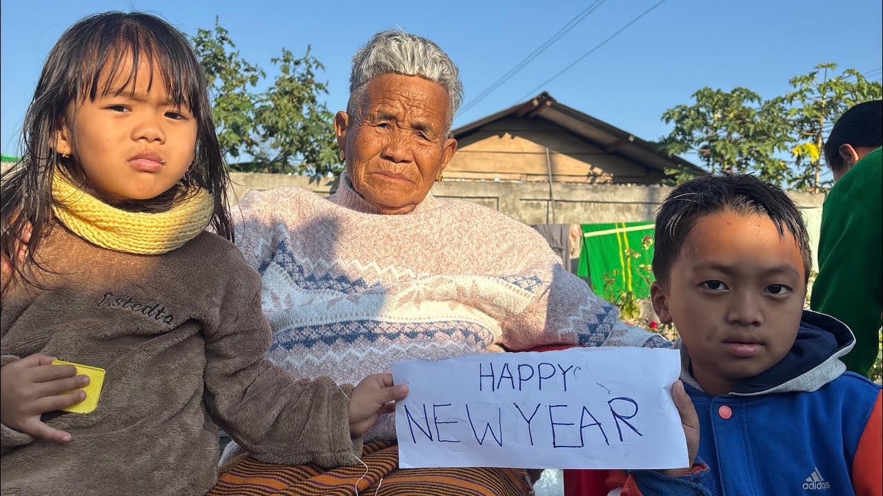 Vlog 1 //New year celebration with family// New year GIFT 🎁 