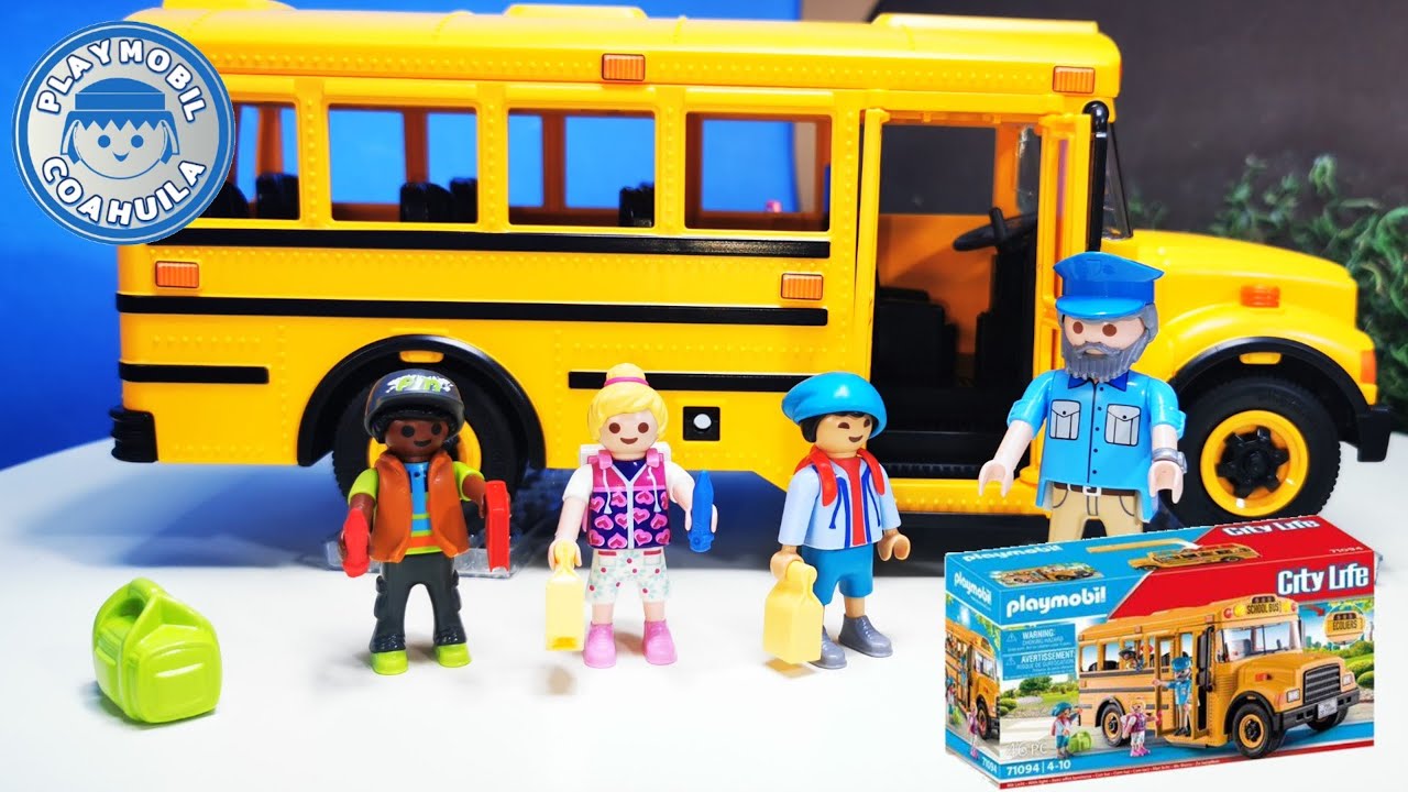 Autobus Escolar Moderno de Playmobil | School Bus