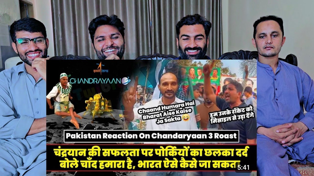 Porkiyon Jali Na | Pakistan Reaction OnChandrayaan 3 Roast | Pakistan Funny Roast #pakistanreaction