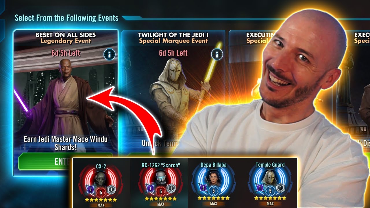 Jedi Master Mace Windu: Minimum Relics unlock guide!