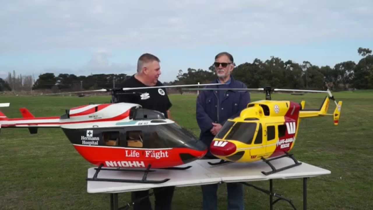 Big Scale RC Helicopter - MBB / Kawasaki BK117