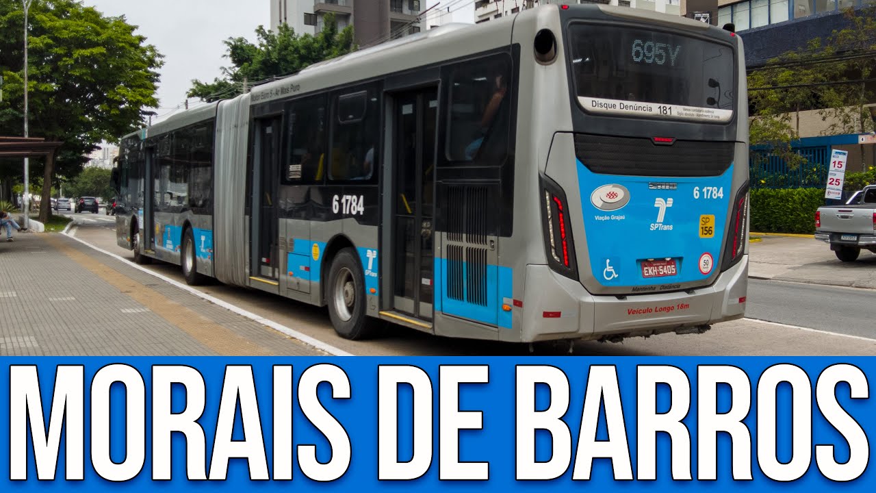 Parada Morais de Barros (Avenida Vereador José Diniz) - Movimentação de Ônibus #666