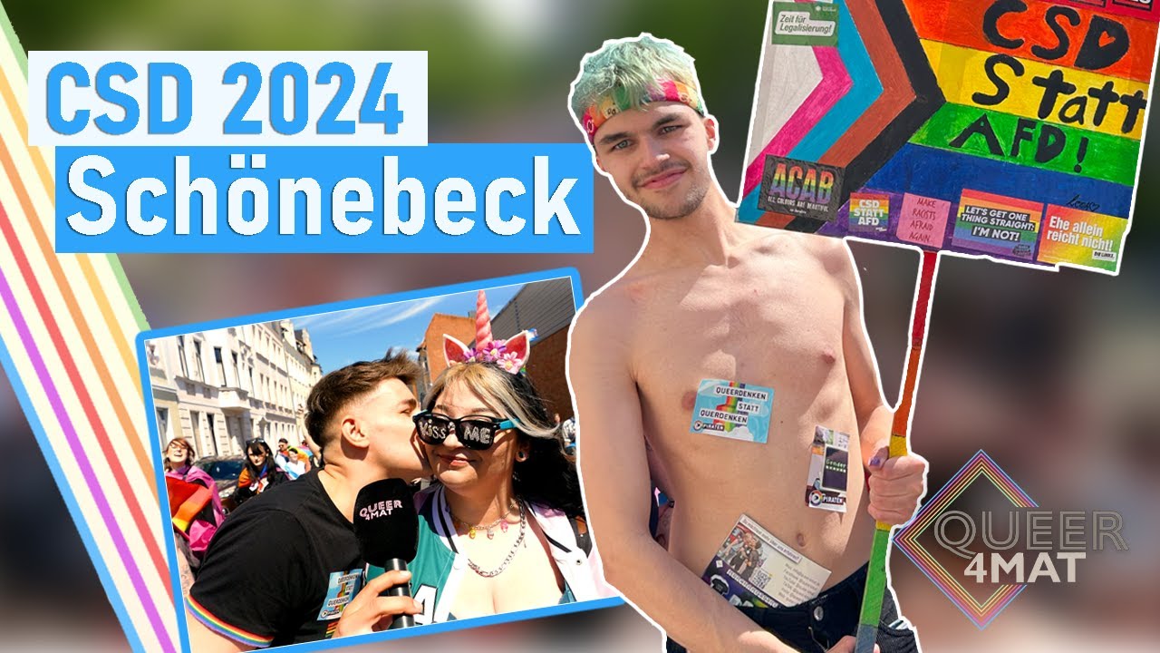 Gemeinsam stark - CSD Schönebeck 2024 I Queer4mat