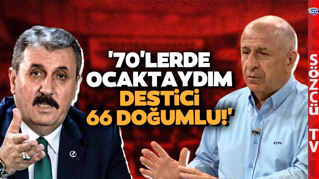 Mustafa Destici'nin 'Ümit Özdağ Ocak Dışı' Çıkışı Özdağ'ı Güldürdü! Çok Ağır Konuştu!