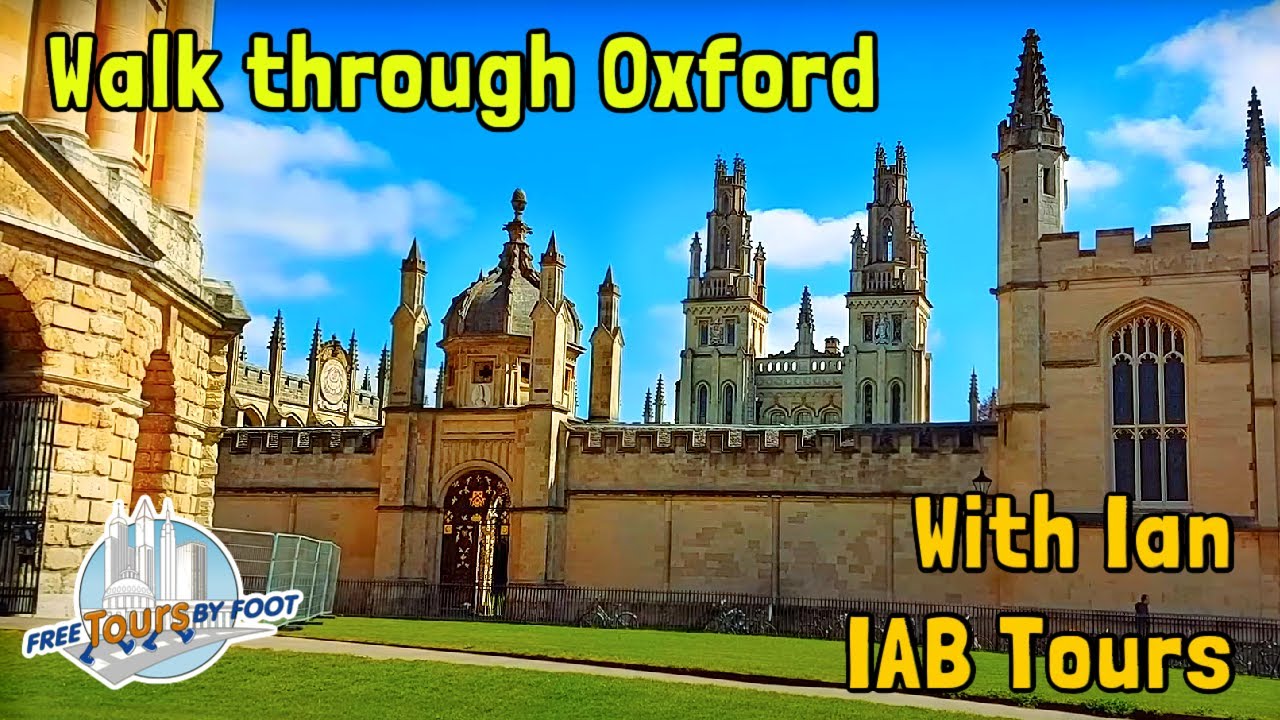 Oxford Walking Tour | A Walk Around England's Oldest University Town