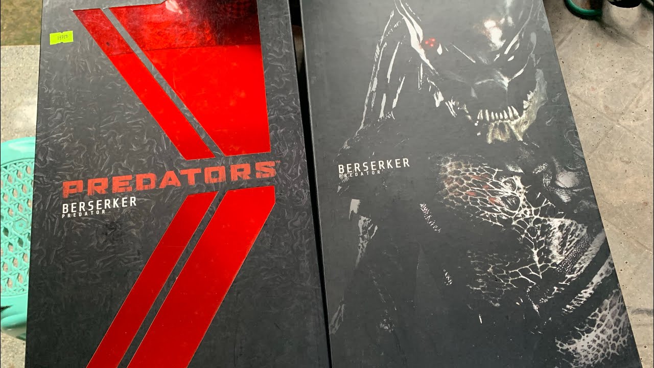 HOT TOYS (3) Berserker Predator 1/6th Collection Figure