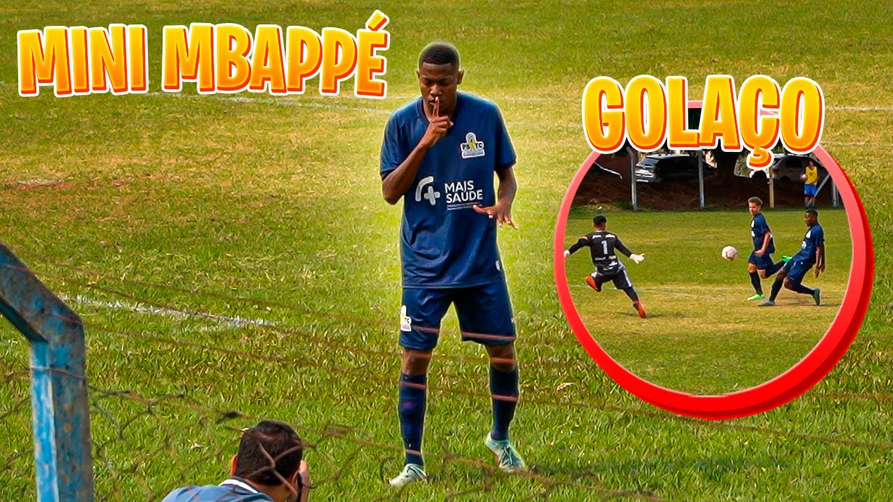 O MINI MBAPPÉ DESTRUIU O JOGO!! (2 GOLAÇOS)