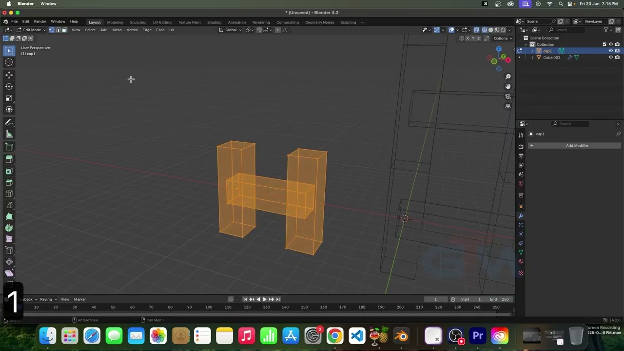 Blender Array Modifier