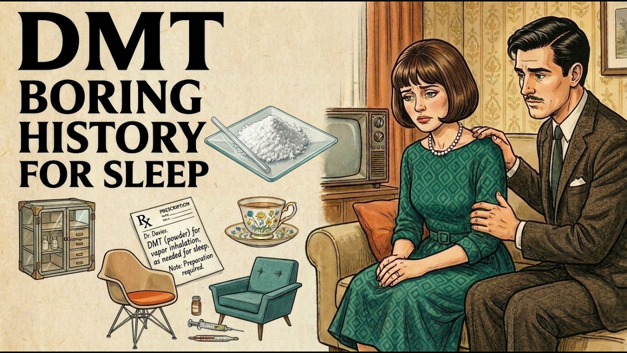 History of DMT: The Chemical Every Religion Tried to Hide | History for Sleep