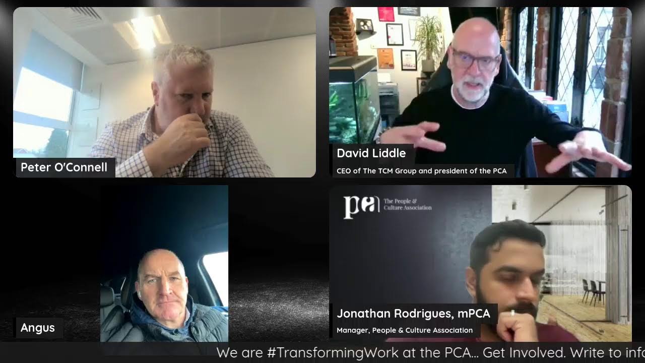 Transforming Work w/i David Liddle | C-Suite at shawgibbs ft. Peter & Angus