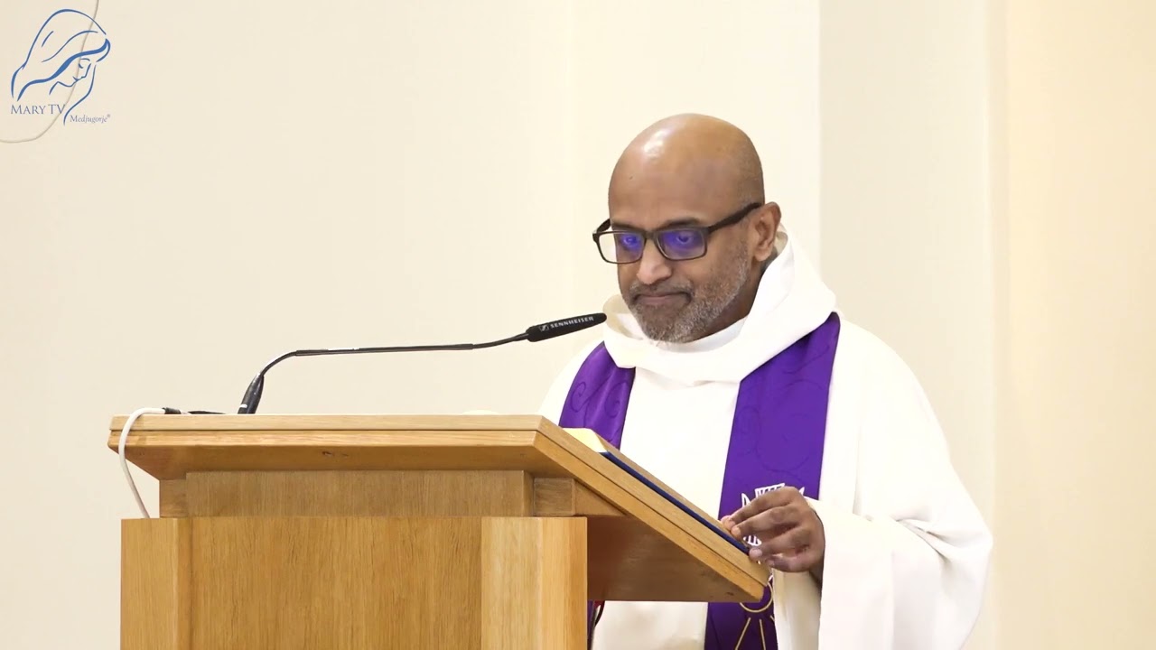 English Mass in Medjugorje 3/28/2025: Fr. Roy Clarence Naygam