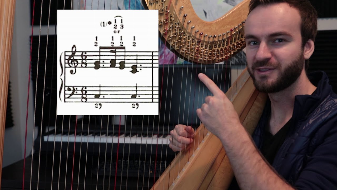 Harp Technique - Fingerings for Parallel Thirds