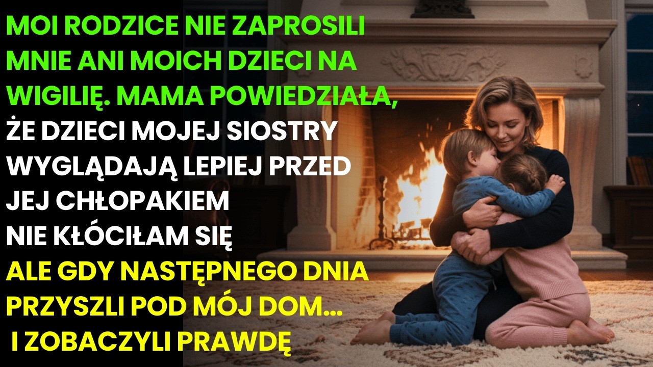 Nie Zaprosili Mnie na Wigilię… A Mama Szepnęła Coś o Mojej Siostrze, Co Zniszczyło Rodzinę