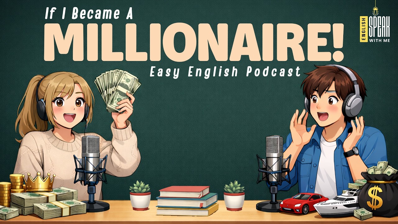 What If You Woke Up As A Millionaire | Easy English Conversation Podcast
