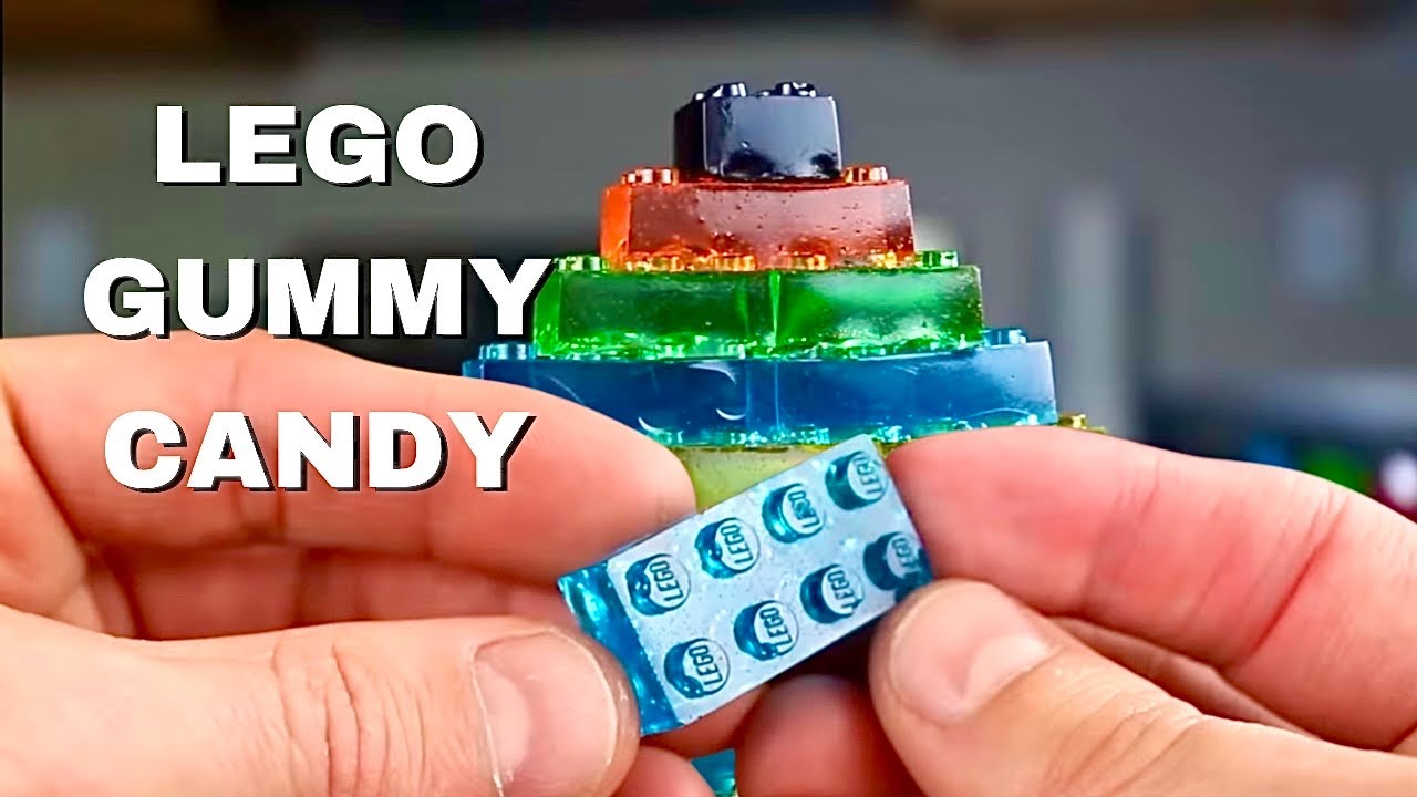 Как сделать жевательные конфеты LEGO!