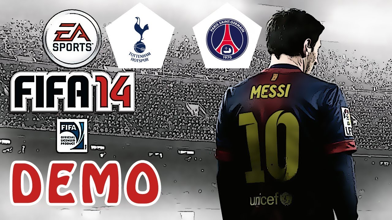 Fifa 14 Demo Gameplay Part 1 - Spurs vs PSG