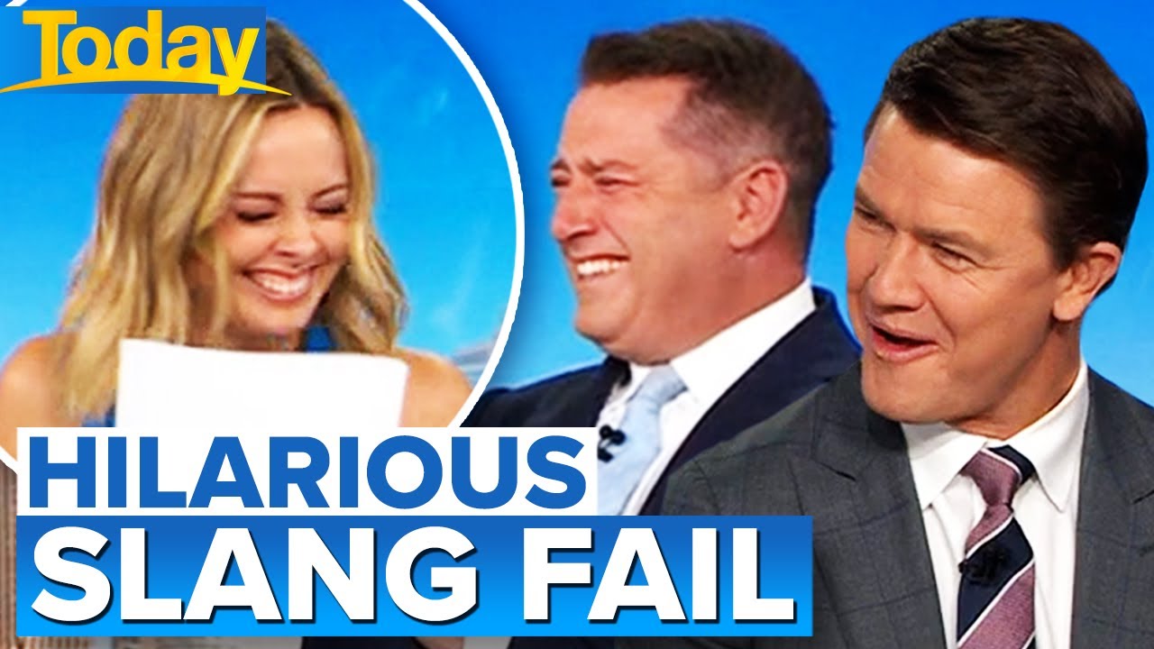 Ally tries to sound cool... and it goes very, very wrong! | Today Show Australia