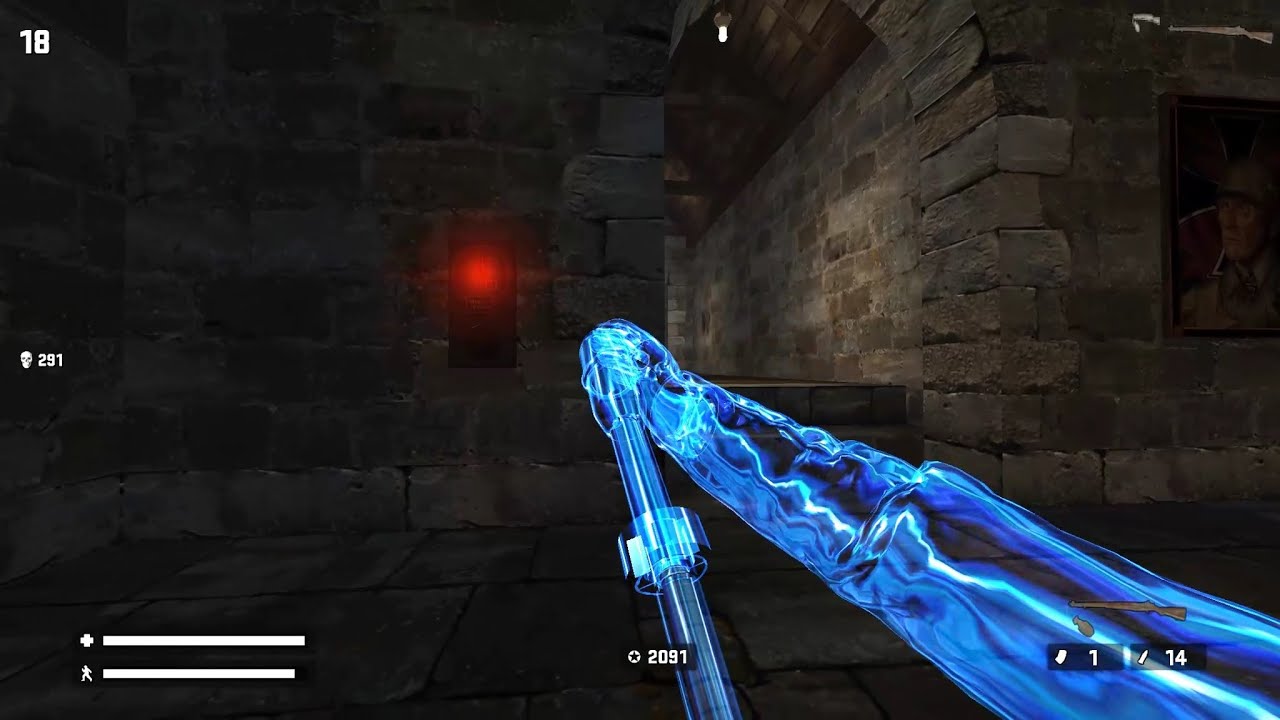 RealRTCW 5.1: SURVIVAL Mode - Castle Keep. Player Class: none (L21K404)