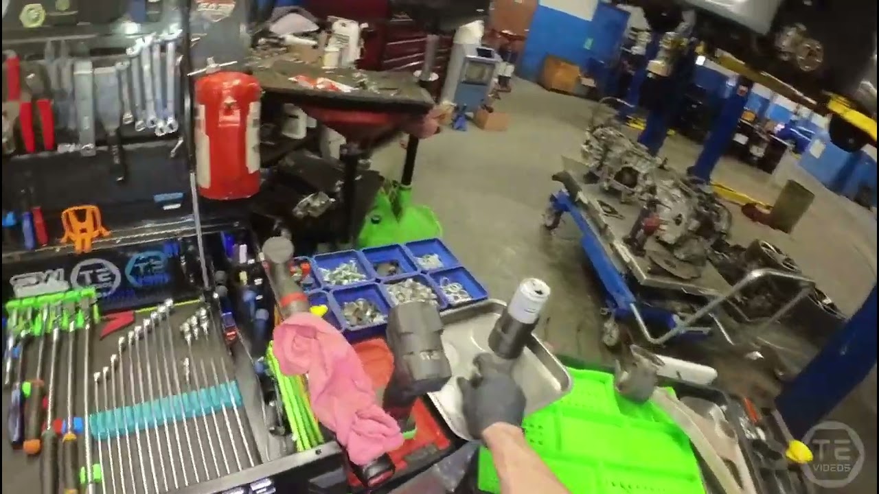 Honda Pilot Front Lower Arm Replacement 🔧👀👌 #hondapilot #suspension #pov #milwaukee #insta360