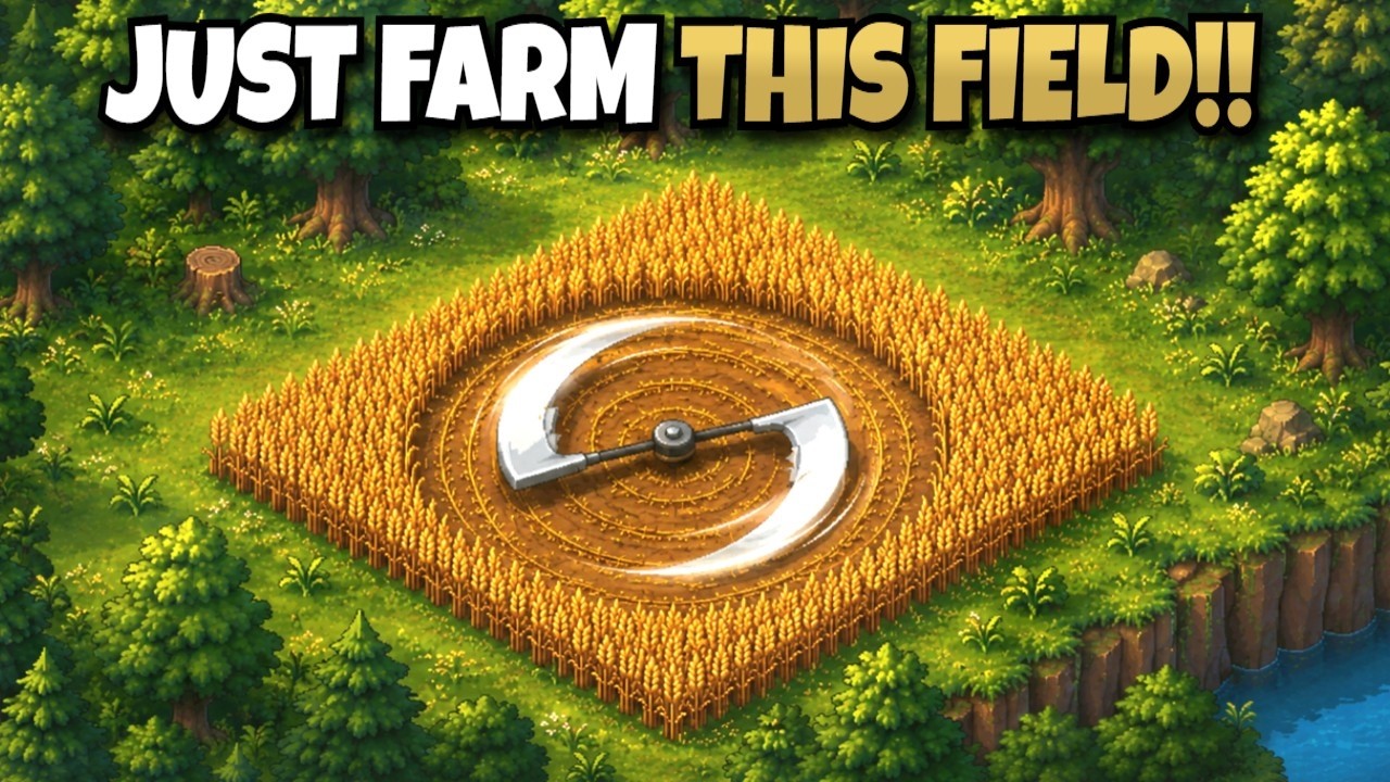 Upgrading my Scythe to Harvest ENTIRE Fields in Seconds!