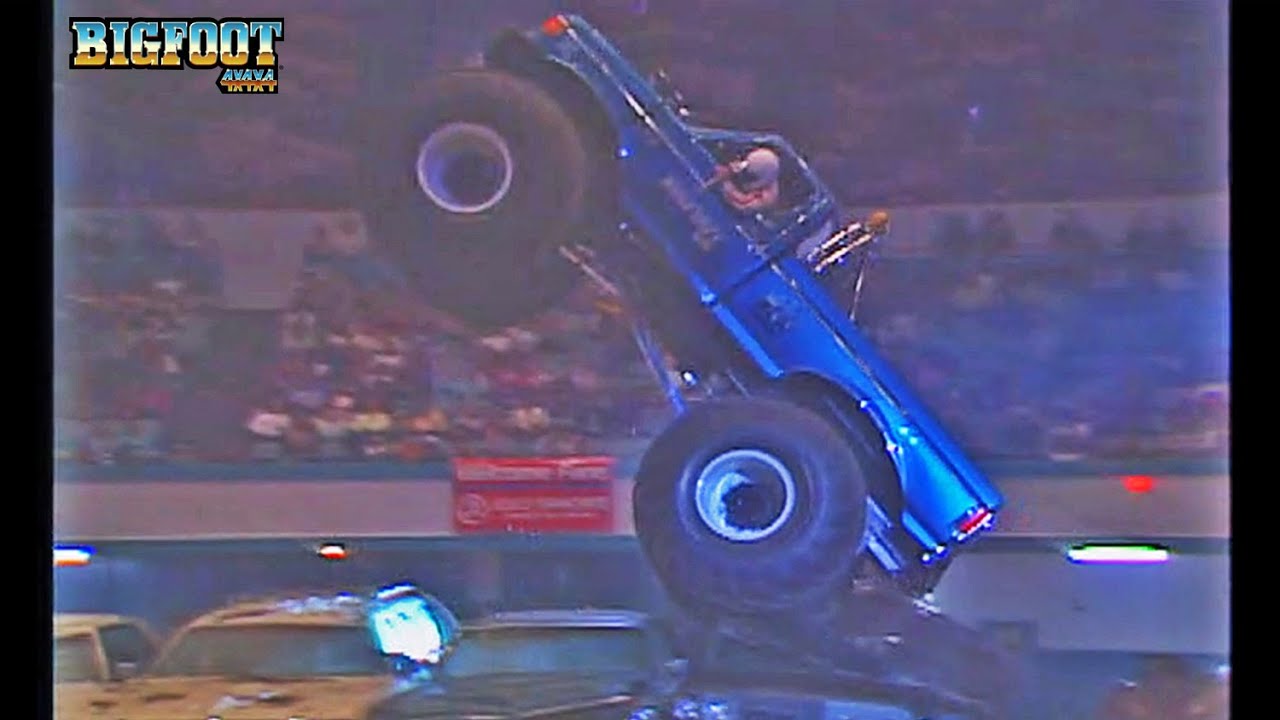 BIGFOOT #3 Crazy Vintage Wheelie - 1987 Andy Brass - BIGFOOT Monster Truck