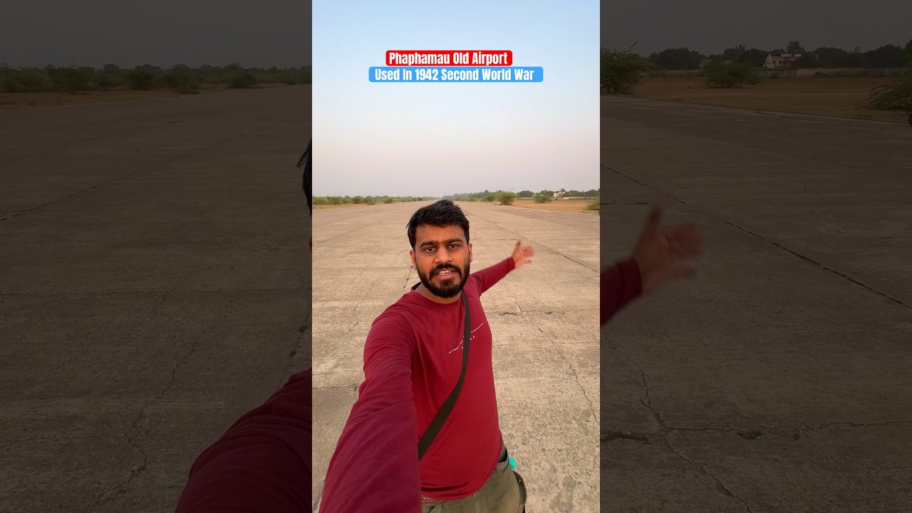 Phaphamau Old Airport | Used in Second World War | #prayagraj #ghumakkadprayagi