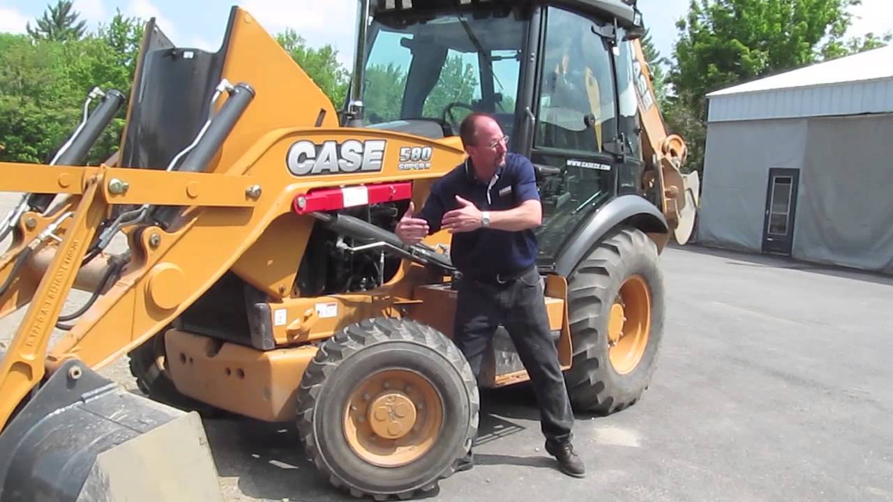 Mapex - Case CE Loader Backhoe - Walkthrough Of Key Features.