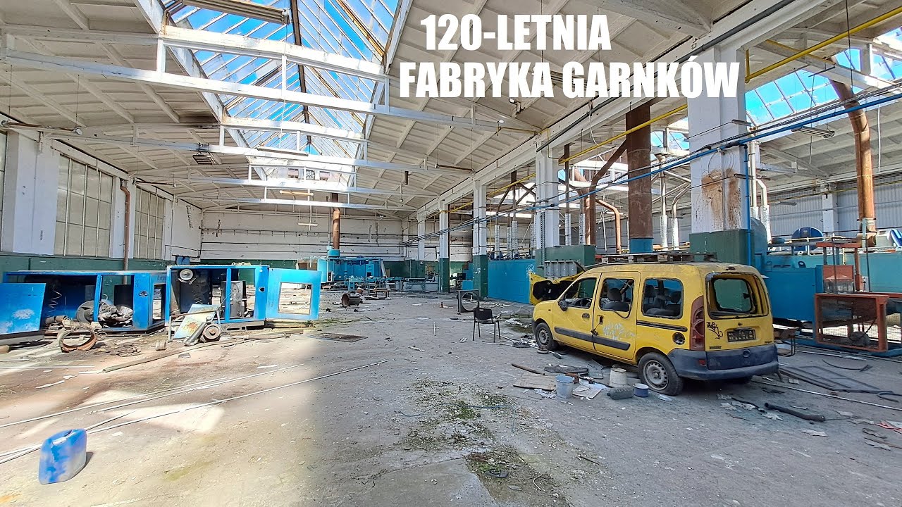 Opuszczona fabryka garnków pod napięciem - Urbex Relax