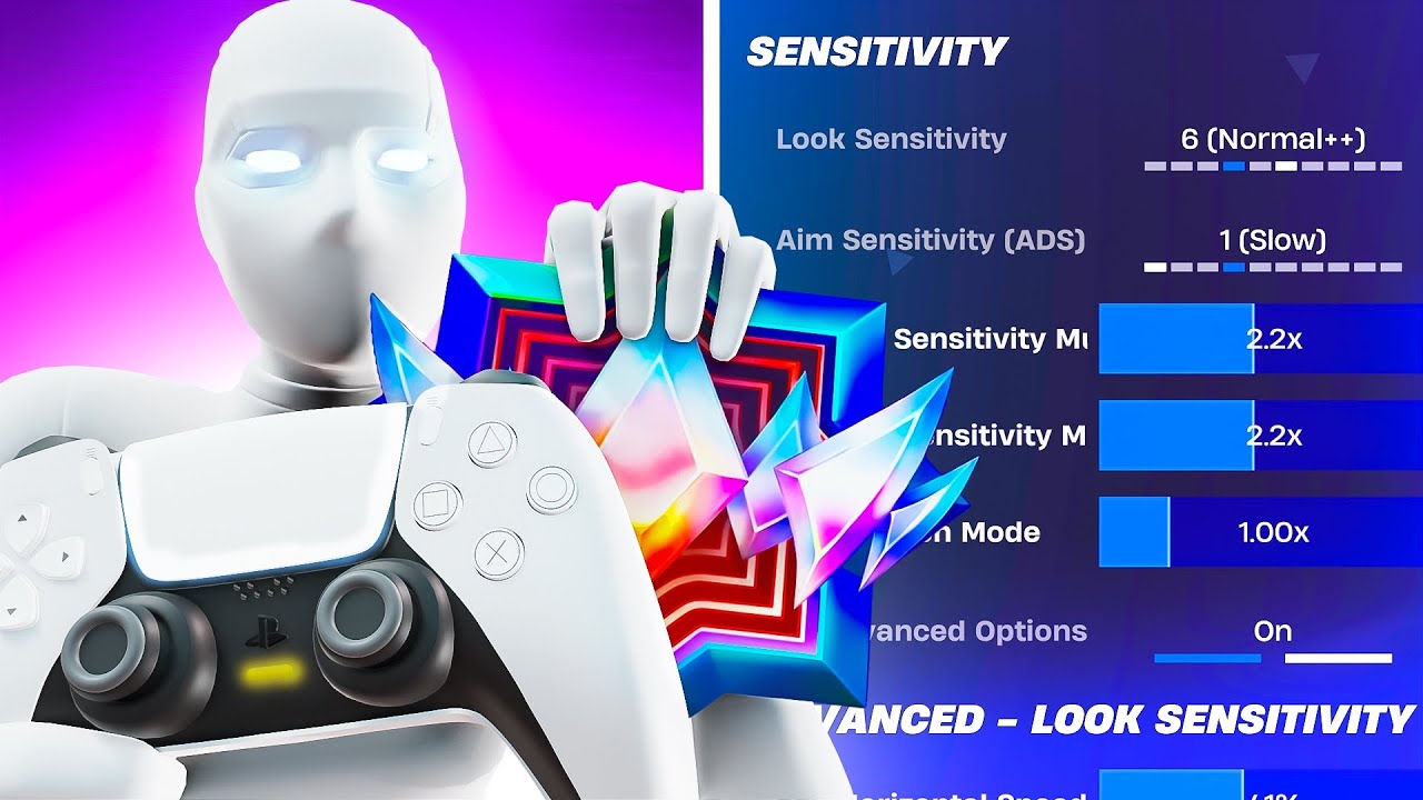 *NEW* BEST Controller Settings + Sensitivity For Fortnite Chapter 7 Season 3! (PS4/PS5/XBOX/PC)