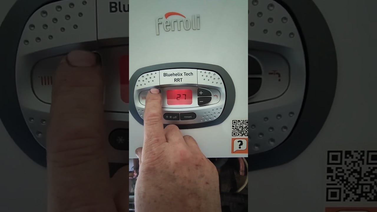 ferroli bluehelix full factory reset