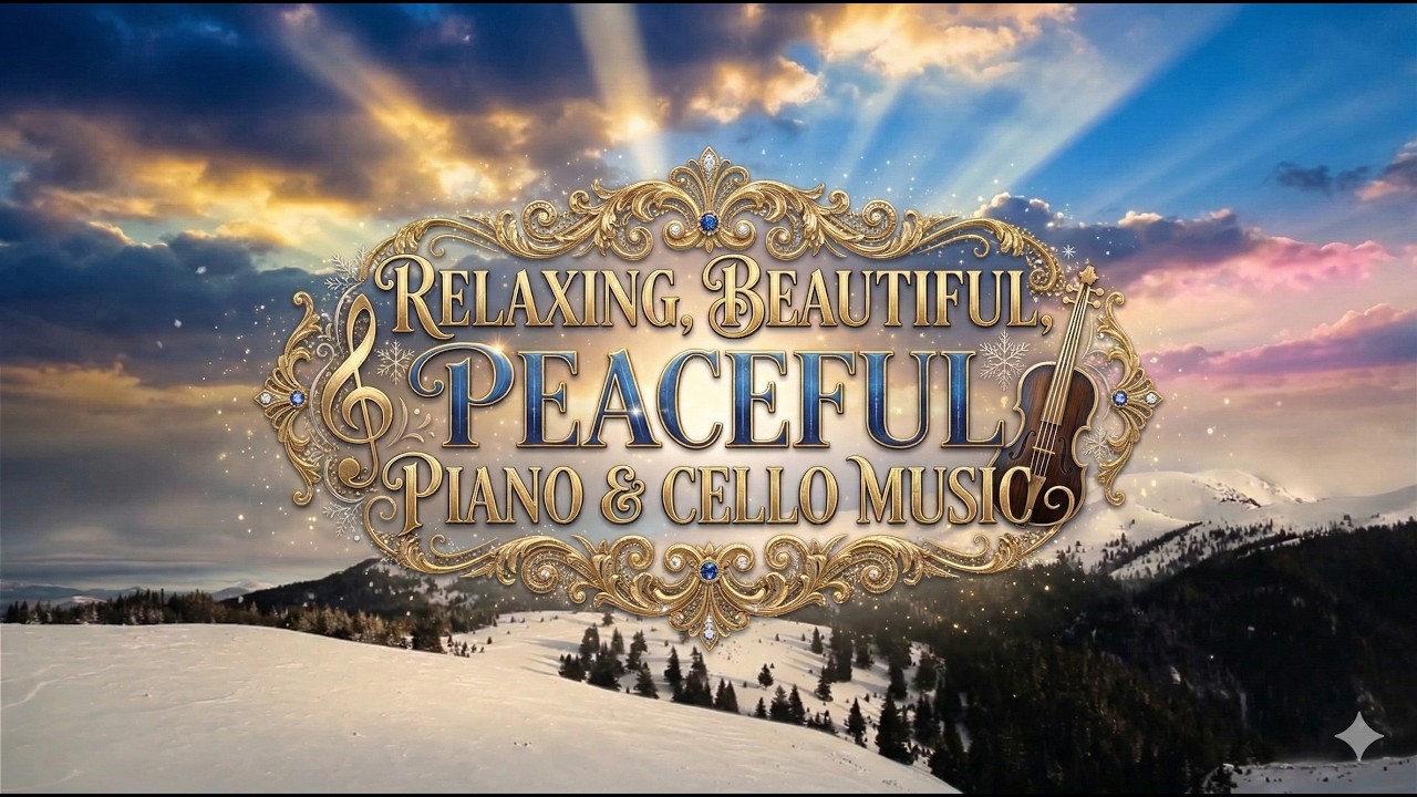Deeply Relaxing Piano & Cello Music | Beautiful & Peaceful Instrumental | Stress Relief & Sleep