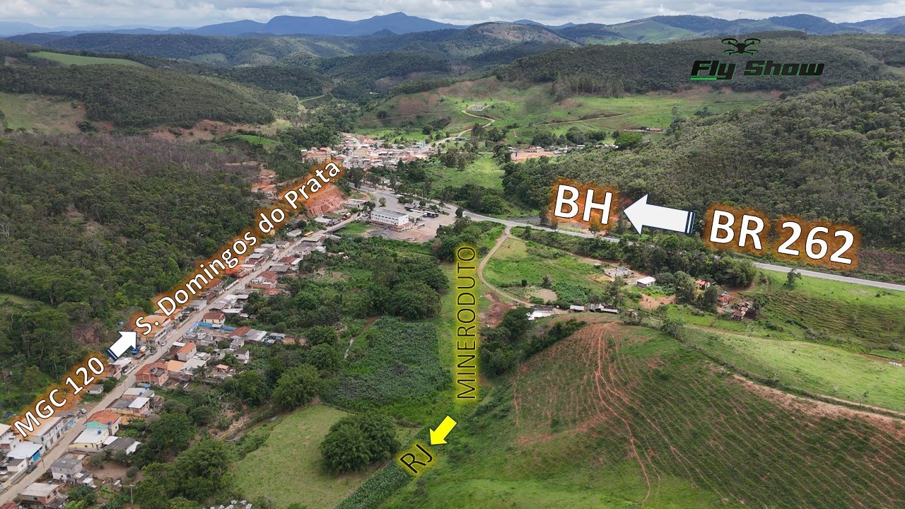 AQUI, em VARGEM LINDA, tem CRUZAMENTO de ESTRADAS, CAMPO de AVIAÇÃO, MINERODUTO!