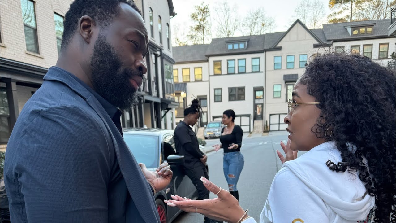 When Diarra’s ex drops her off in Atlanta and sees D!