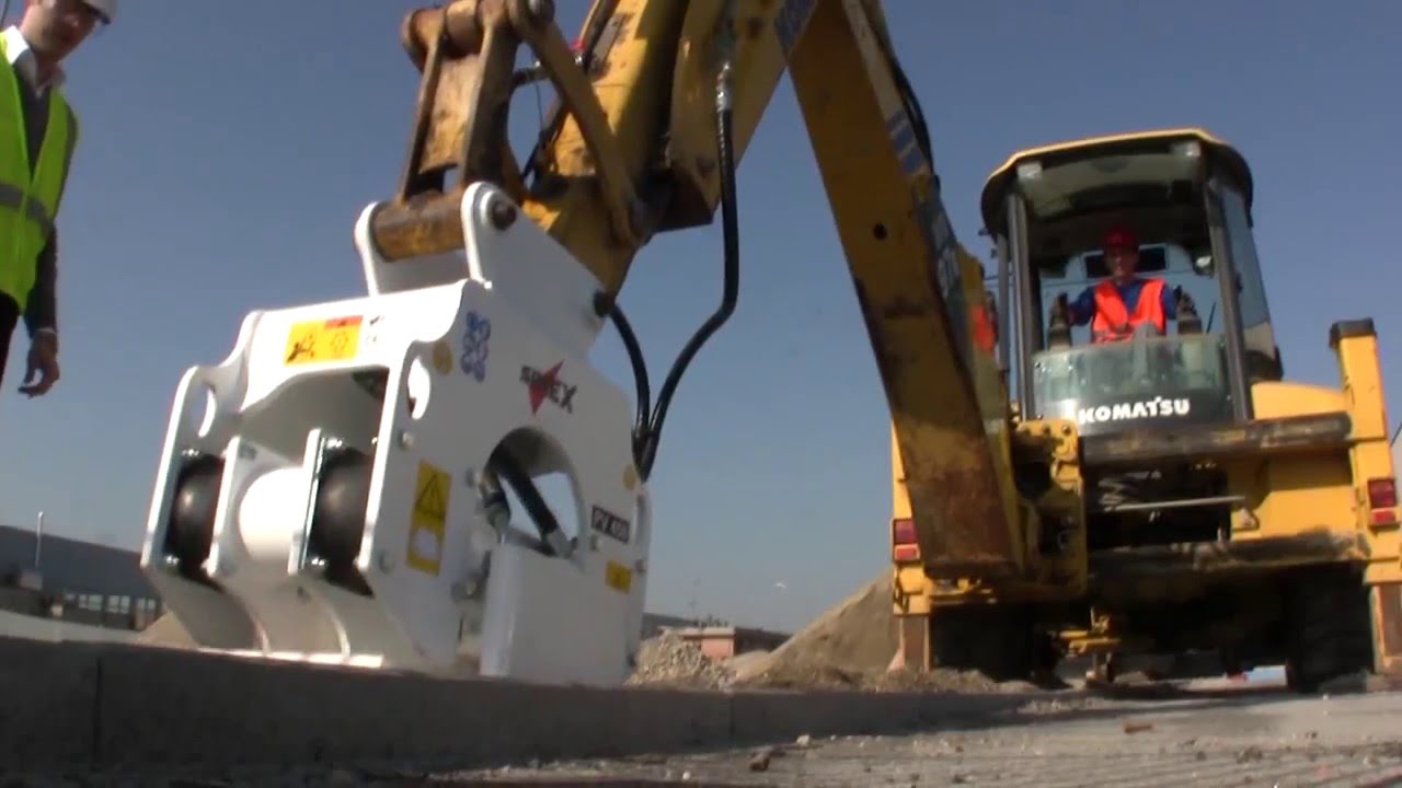 Zagęszczarka do koparko ładowarki SIMEX PV 450
