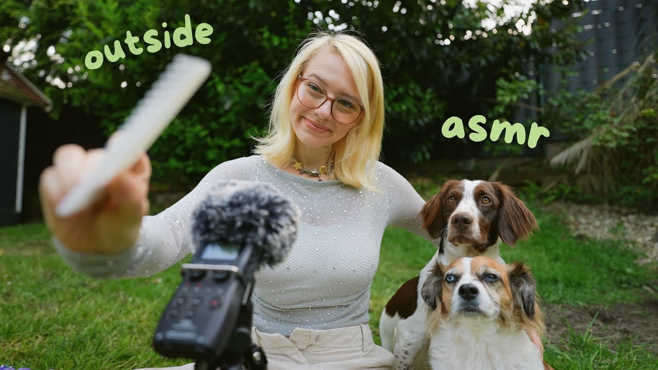 ASMR in meinem Garten 🌿🌼